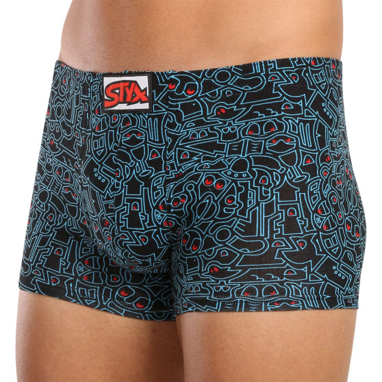 Herenboxershort Styx art classic rubber doodle (Q1256)