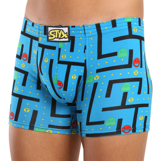 Heren boxershorts Styx lange kunst klassieke rubber spel (F1259)