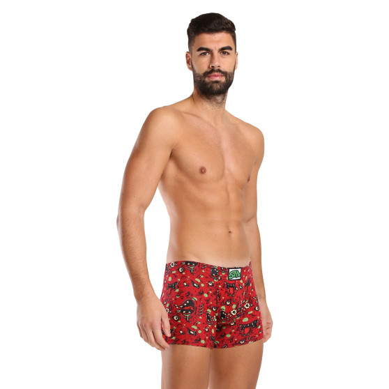 Herenboxershort Styx lange kunst klassieke rubberen zombie (F1451)