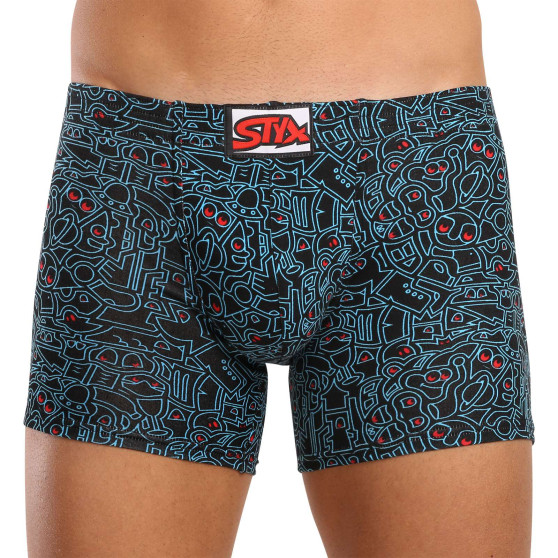 Herenboxershort Styx long art classic rubber doodle (F1256)