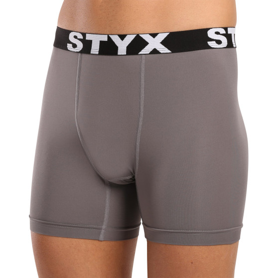 Functionele herenboxershort Styx donkergrijs (W1063)