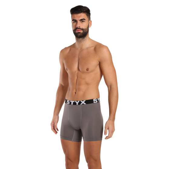 Functionele herenboxershort Styx donkergrijs (W1063)