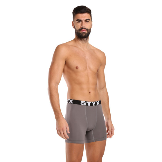 Functionele herenboxershort Styx donkergrijs (W1063)