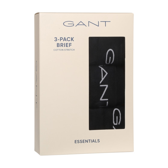 3PACK herenslip Gant zwart (900013001-005)