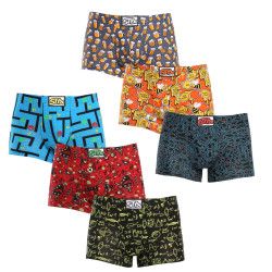 6PACK herenboxershort Styx art classic rubber multicolour (6Q12697124)