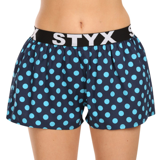 Damesboxershorts Styx kunst sport rubber stippen (T1651)