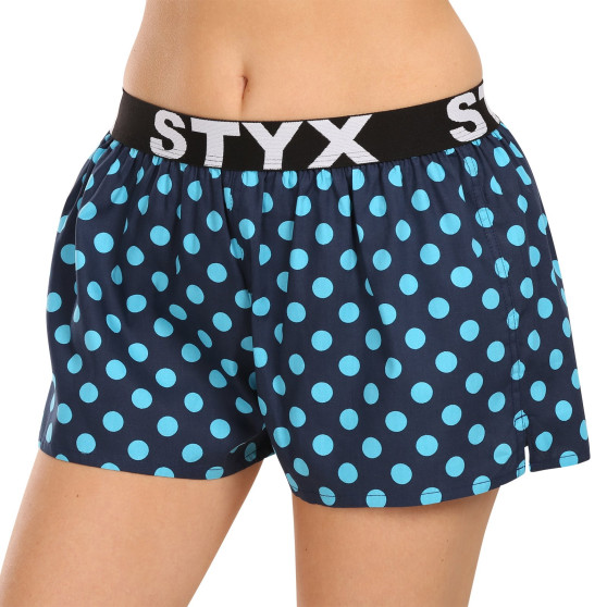 Damesboxershorts Styx kunst sport rubber stippen (T1651)