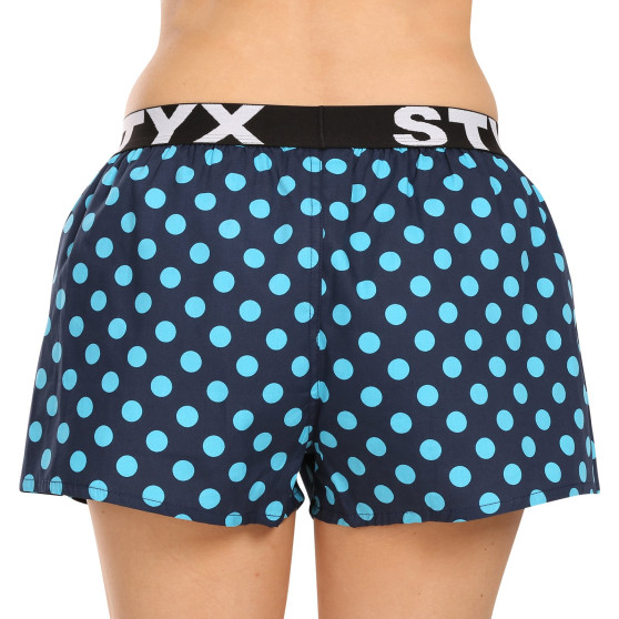 Damesboxershorts Styx kunst sport rubber stippen (T1651)