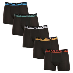 5PACK herenboxershort Gianvaglia zwart (GVG-5008)