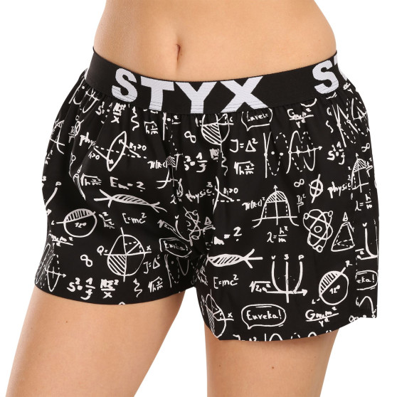 Damesboxershorts Styx kunst sport rubber natuurkunde (T1652)