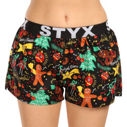 Damesboxershorts Styx kunst sport rubberen kerstversiering (T1754)