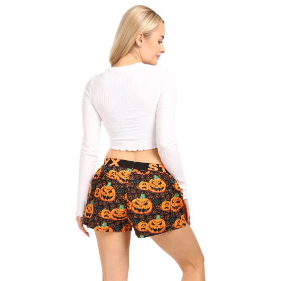 Damesboxershorts Styx kunst sport rubber Halloween pompoen (T1755)