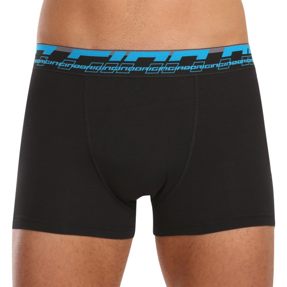 Herenboxershort Gino zwart (73120)