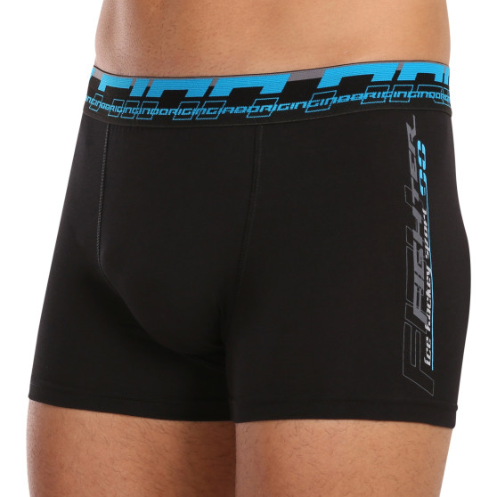 Herenboxershort Gino zwart (73120)