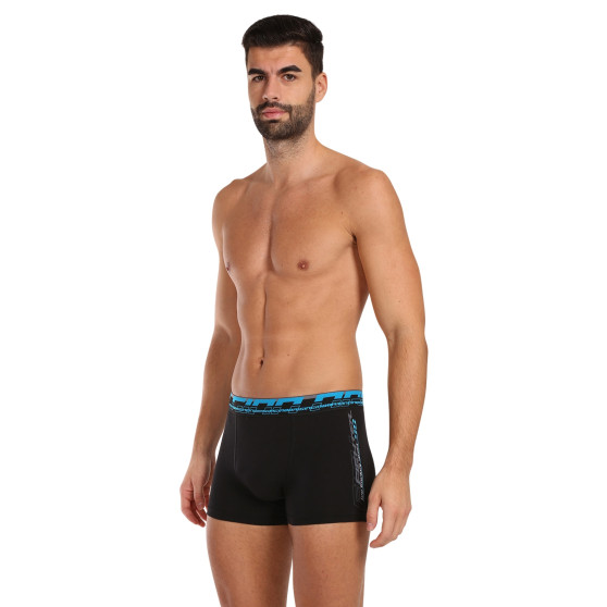 Herenboxershort Gino zwart (73120)