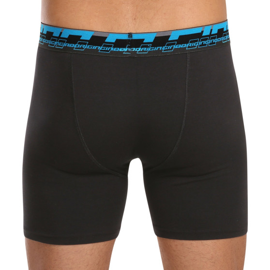 Herenboxershort Gino zwart (74154)