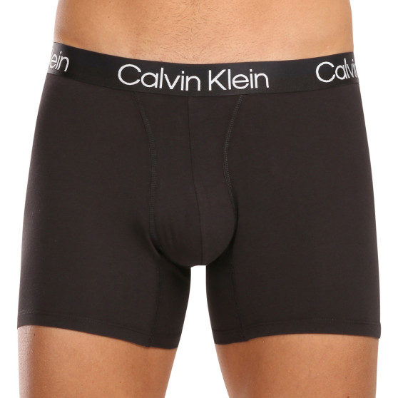 3PACK herenboxershort Calvin Klein zwart (NB2971A-7VI)