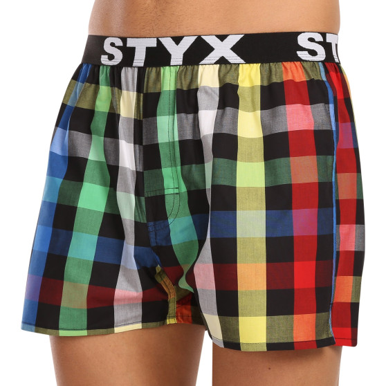 Herenboxershort Styx sport elastisch meerkleurig (B1012)