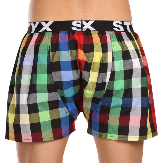 Herenboxershort Styx sport elastisch meerkleurig (B1012)