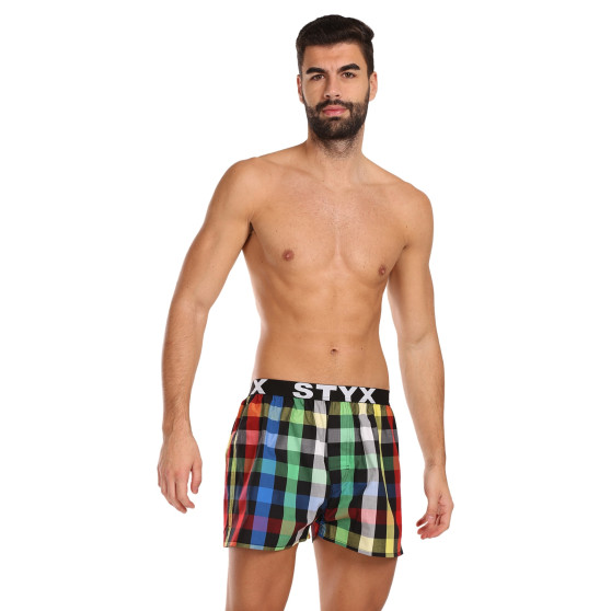 Herenboxershort Styx sport elastisch meerkleurig (B1012)