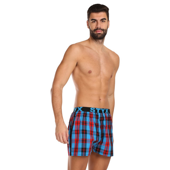 Herenboxershort Styx sport elastisch meerkleurig (B1013)