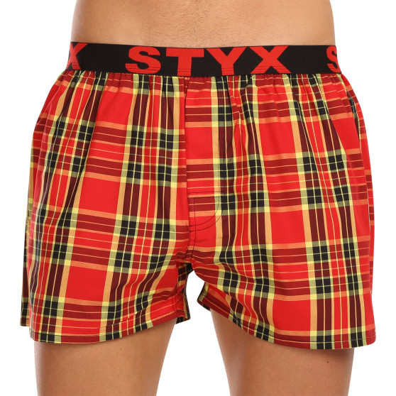 Herenboxershort Styx sport elastisch meerkleurig (B1014)