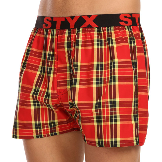 Herenboxershort Styx sport elastisch meerkleurig (B1014)