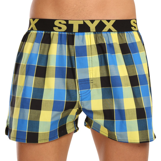 Herenboxershort Styx sport elastisch meerkleurig (B1015)