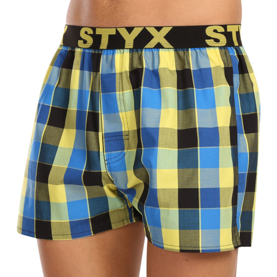 Herenboxershort Styx sport elastisch meerkleurig (B1015)