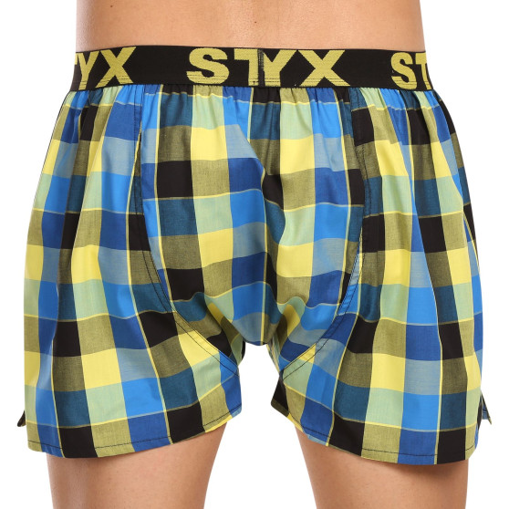 Herenboxershort Styx sport elastisch meerkleurig (B1015)