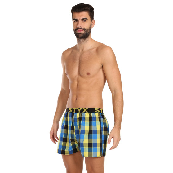 Herenboxershort Styx sport elastisch meerkleurig (B1015)