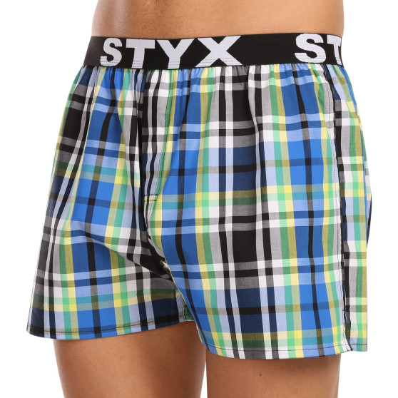 Herenboxershort Styx sport elastisch meerkleurig (B1017)