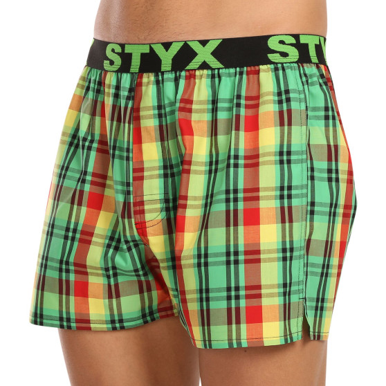 Herenboxershort Styx sport elastisch meerkleurig (B1018)