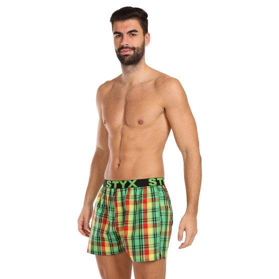 Herenboxershort Styx sport elastisch meerkleurig (B1018)