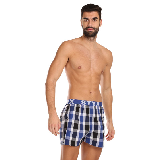 Herenboxershort Styx sport elastisch meerkleurig (B1019)