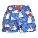 Kindershort Styx kunst klassieke rubberen kerst sneeuwpoppen (J1751)