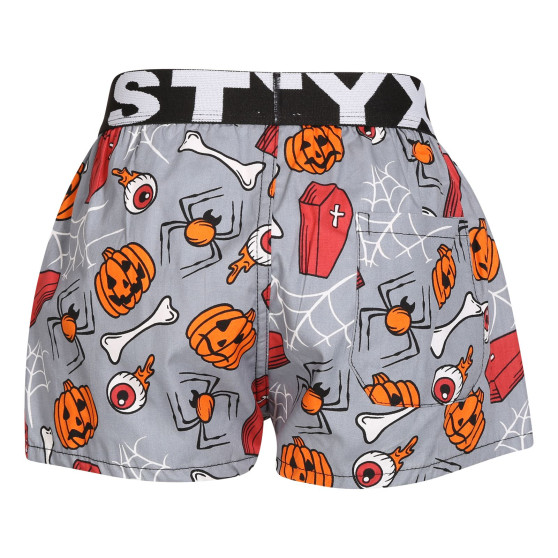 Kinder shorts Styx kunst sport rubber Halloween doodskisten (BJ1752)