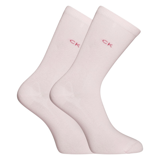 2PACK damessokken Calvin Klein hoog multicolour (701218769 003)