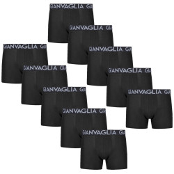 10PACK herenboxershort Gianvaglia zwart (023)