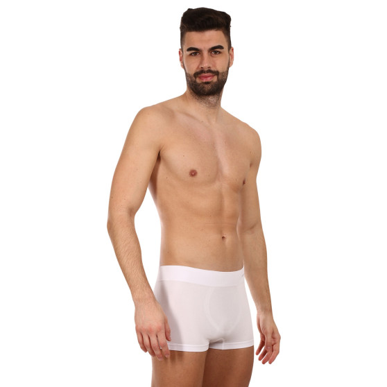 Herenboxershort Gino naadloos bamboe wit (53005)