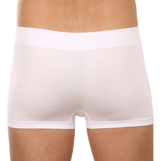 Herenboxershort Gino naadloos bamboe wit (53005)