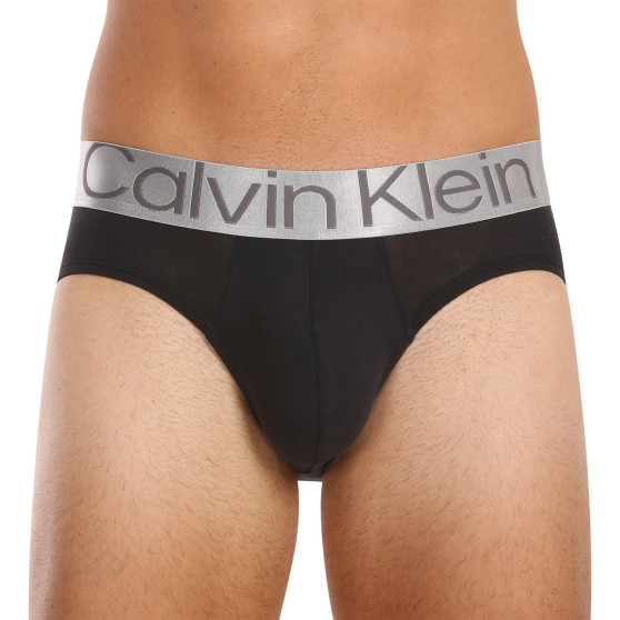 3PACK herenslip Calvin Klein zwart (NB3129A-GTB)