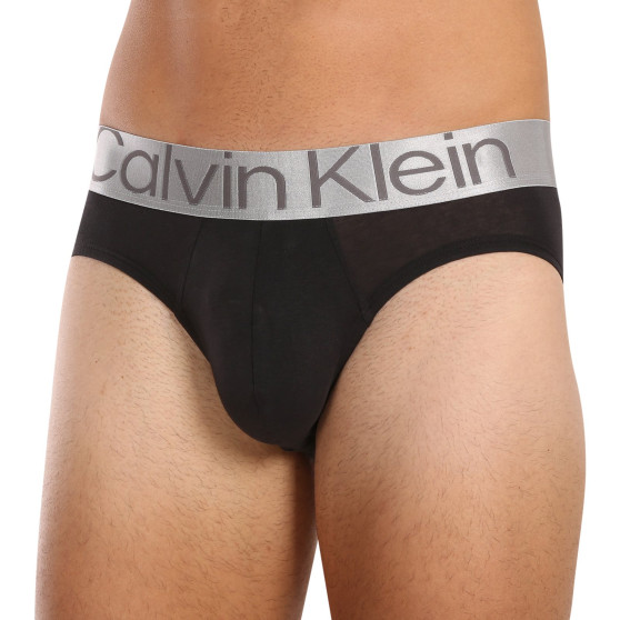 3PACK herenslip Calvin Klein zwart (NB3129A-GTB)