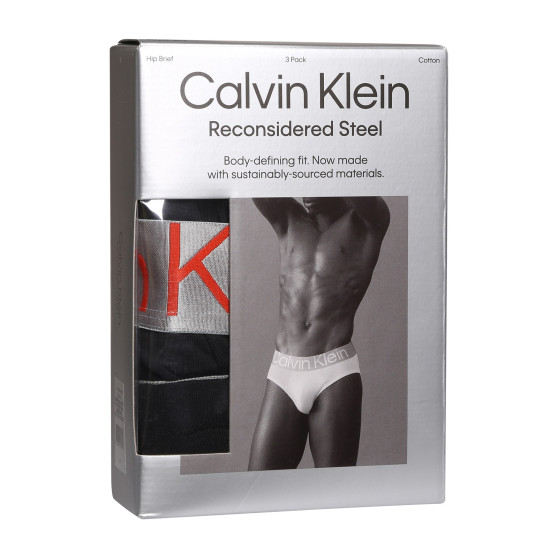 3PACK herenslip Calvin Klein zwart (NB3129A-GTB)