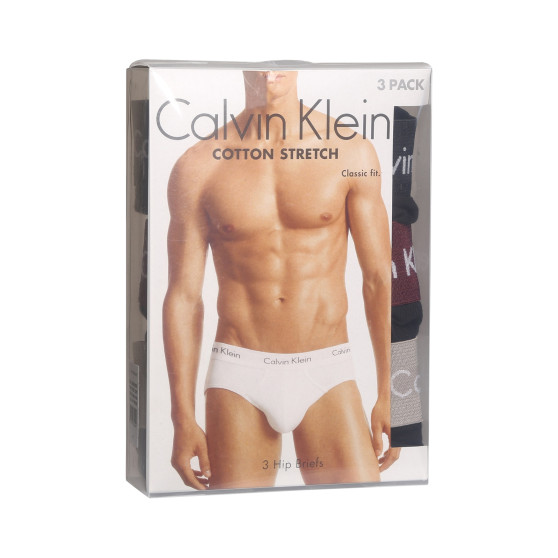 3PACK herenslip Calvin Klein zwart (U2661G-H54)