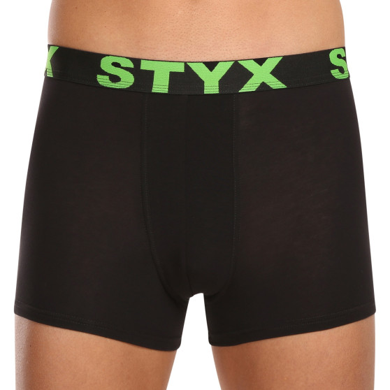 10PACK herenboxershort Styx sport elastisch zwart (10G9601)