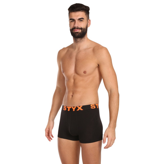 10PACK herenboxershort Styx sport elastisch zwart (10G9601)