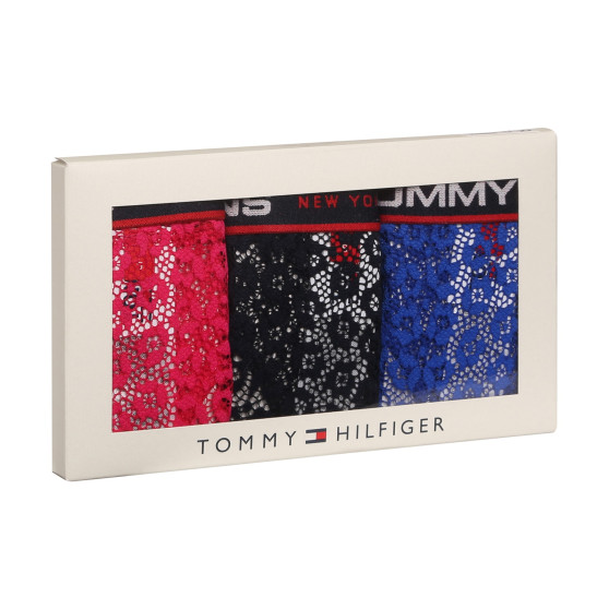 3PACK dames string Tommy Hilfiger veelkleurig (UW0UW04714 0SC)