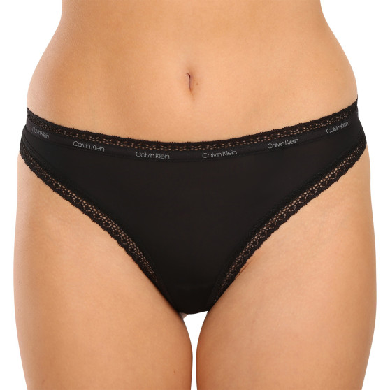 3PACK dames string Calvin Klein veelkleurig (QD5151E-I24)