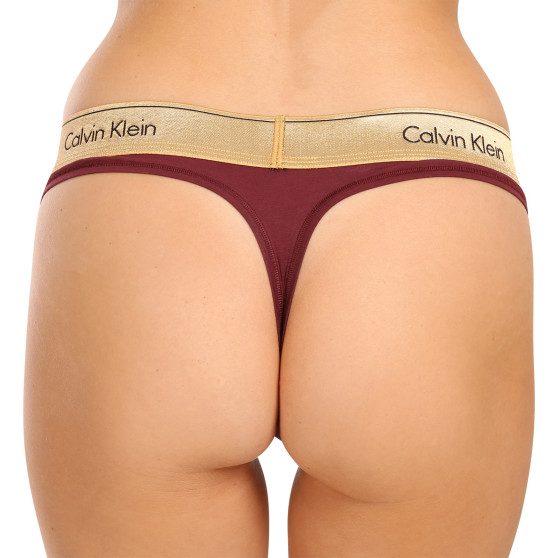 Dames string Calvin Klein rood (QF7449E-GEX)